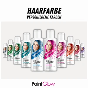 Colorazione per capelli semi permanente vari colori colore breve 100ml - Foto 1 di 31