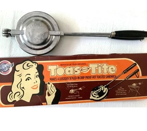 2 neue Toas-Tite Sandwichmaker Lagerfeuer Holzgriff 16" BRANDNEU kostenloser Versand - Bild 1 von 4