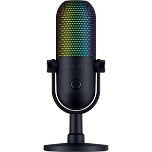 Razer Seiren V3 Chroma Condenser Microphone Multi-Function Tap Mute Sensor Gamin - Picture 1 of 7