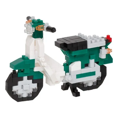Kawada Nanoblock Honda Super Cub 50 (Green) NBC_357 - Image 1 of 4