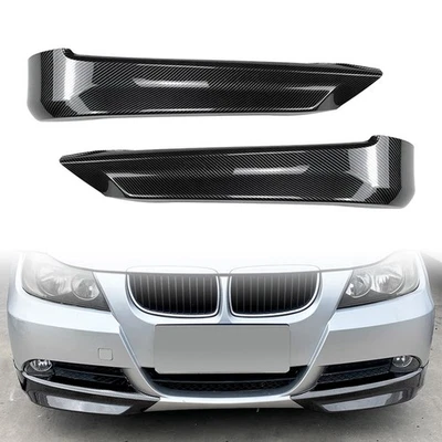 Front Bumper Lip Aprons For BMW 3 Series E90 E91 320i 330i 2005-2008 2006 2007 - image 1 of 4