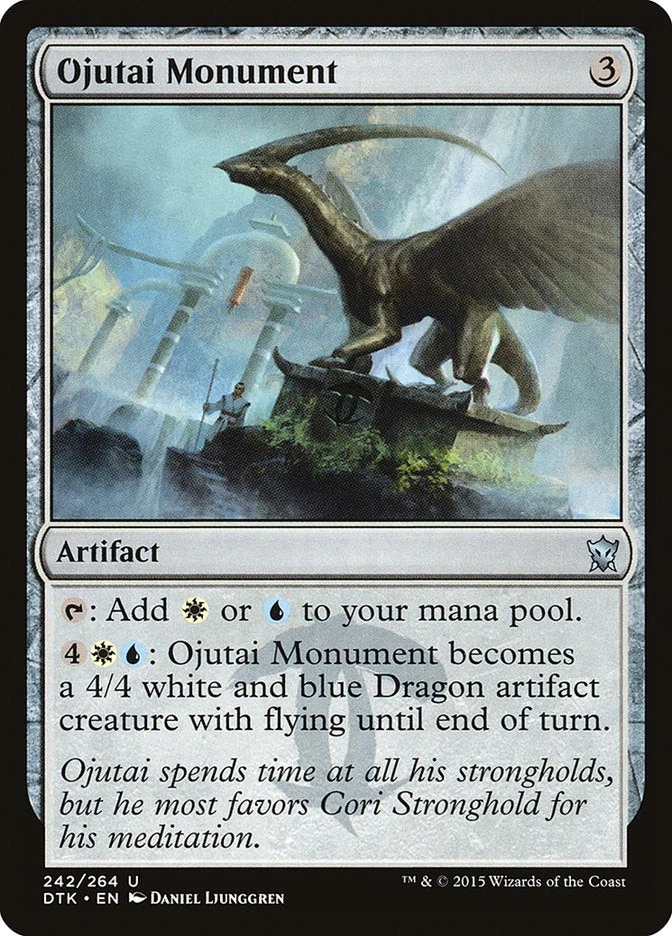 Ojutai Monument [Dragons of Tarkir] (DTK 242) Near Mint - Image 1 of 1