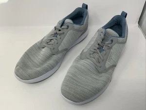 Travis Mathew Daily Pro Hybrid Herren Gr. 11 Grau Mesh Golfschuhe Turnschuhe Ohne Spikes - Bild 1 von 10