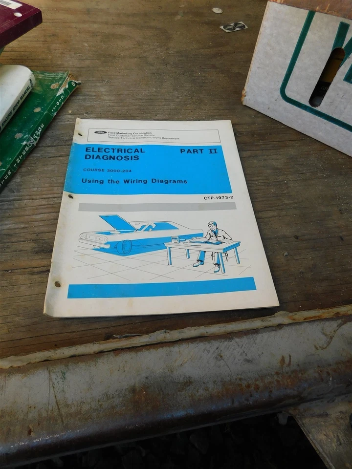 Ford Mustang Gran Torino Maverick Thunderbird 1973 manual de diagnóstico eléctrico Foto 1 de 1