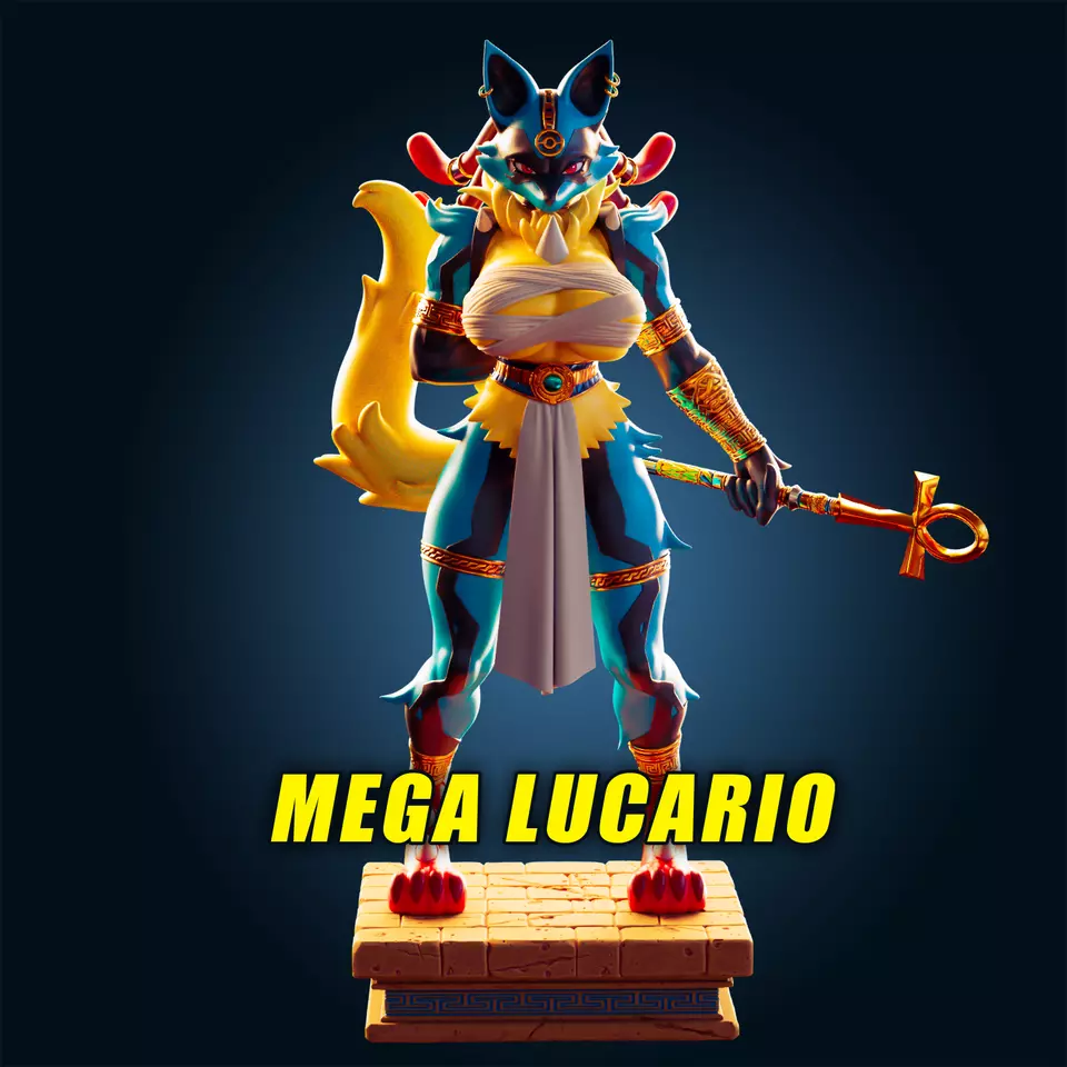Sexy Mega Lucario Kit de Garaje Foto 1 de 2