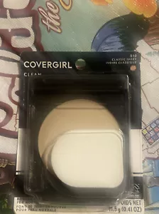 1 CoverGirl Simply Powder Foundation, Classic Ivory 510, 0.41 oz Single Sealed - Picture 1 of 4
