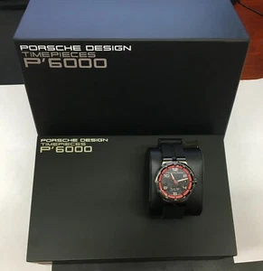 Neu Original Porsche Flat Six P'6000 Analog Herrenuhr - Bild 1 von 4