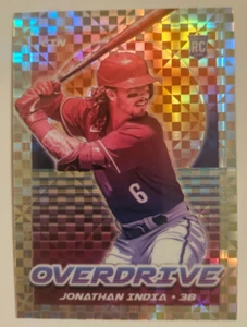 2021 Panini Chronicles Overdrive Building Blocks #24 Jonathan India RC! - Picture 1 of 2