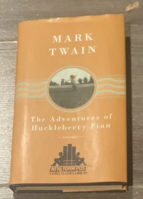 Vintage Mark Twain, The Adventures Of Huckleberry Finn HC NY Post Family Classic - Image 1 of 2