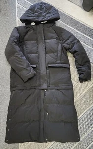 YISEVEN Women's Puffer Waterproof Detachable Thickened Down Jacket Hooded Medium - Picture 1 of 6