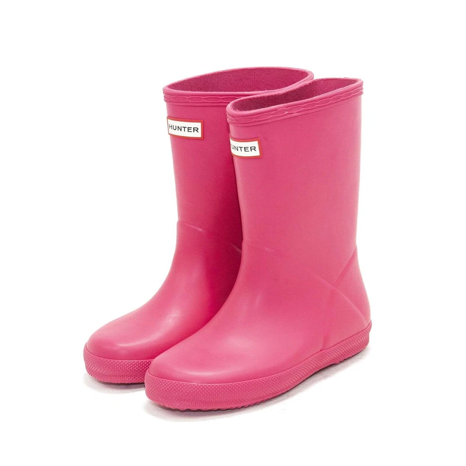 Nuevas botas de lluvia Hunter Original First clásicas impermeables para niños pequeños Foto 1 de 1