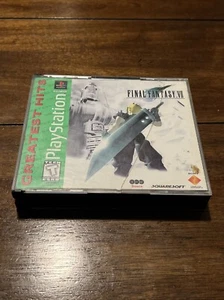 Final Fantasy VII (PlayStation 1, 1997) Tested & Working No Manual Cracked Case - Picture 1 of 6