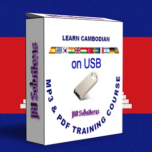 Learn To Speak fluent Cambodian Language Course USB, MP3 & PDF,Cambodia language - Picture 1 of 1