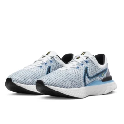 Nike React Infinity Run FK 3 Men’s Running UK 6 EU 39 White/Blue DH5392-102 - Image 1 of 4