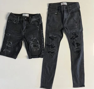 Abercrombie Kids Boys Slim Jeans and Shorts Size 11-12 - Picture 1 of 6
