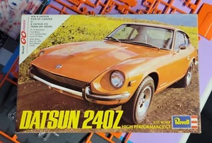 Rare Vintage 1971 Go Stakes Datsun 240Z Model Kit Opened Mint Condition - Picture 1 of 11