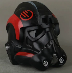 Star Wars Inferno Squad Tie Fighter Helmet Mask Adult Cosplay PVC Prop Toy Gift - Picture 1 of 5