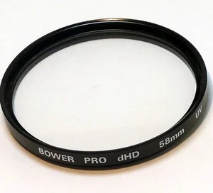 Bower PRO dHD UV Lens Filter 58mm - Picture 1 of 5