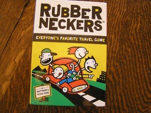 RUBBER NECKERS Travel Game 1999 For Ages 8+ Locate Objects Ease the Boredom 