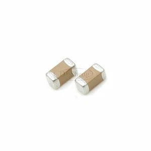 100 x SMD/SMT 0402 Capacitors 104K 100NF 0.1uF 50V X7R 10% Ceramic Capacitors - Picture 1 of 2