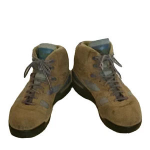 HI-TEC 50-Peaks Women’s Lady Mauna Kea Tan Lavender Hiking Boots Size 9.5 USA - Picture 1 of 11