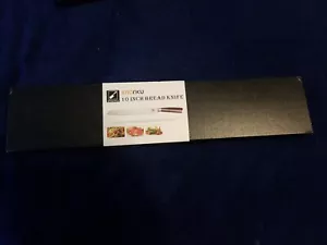 Bread Knife10Inch Imarku Pro serrated knife High Carbon Stainless Steel Cake - Picture 1 of 5