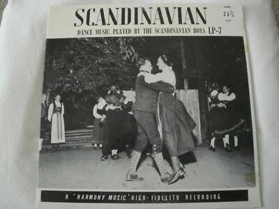 Scandinavian Dance Music, Played By The Scandinavian Boy LP-7, Harmony Vinyl Lp - Image 1 of 4