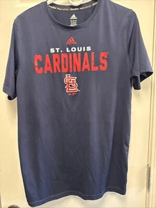 St Louis Cardinals Shirt by Adidas Climalite | MLB Polyester | Mens Xl - Picture 1 of 5