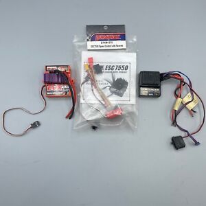 Mixed Lot Of ESC's For RC Cars- Duratrax, Airtronics, And Novak