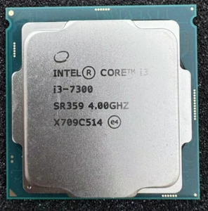 Intel Core I3 7300 SR359 LGA 1151 4.00GHZ 2Cores 4T 51W CPU processors - Picture 1 of 1