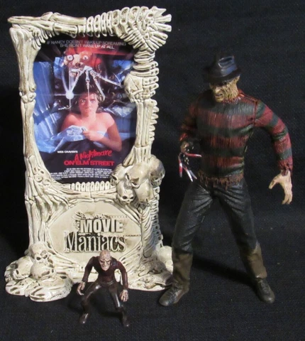 McFarlane Movie Maniacs 7" Freddy Krueger Nightmare on Elm Street Complete GD02 Cover