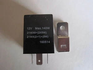 4 Pin 12v Electronic Heavy Duty Towing Flasher Unit - Max 140w - Picture 1 of 2