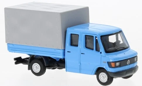 BREKINA 36951 Scala HO Mercedes L 307 D Doka colore azzurro anno 1988 - Immagine 1 di 1