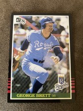 GEORGE BRETT 2005 Donruss REPRINT 1985 TRIBUTE #D2 ROYALS  SER #d 897/1985