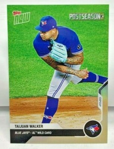 Taijuan Walker 2020 Topps Now Postseason #PS-105 - TORONTO BLUE JAYS - SP /673