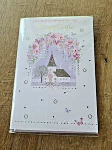 High Quality Greeting Cards - Wedding - To The Happy Couple - Large Card - Picture 1 of 2