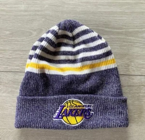 Los Angeles Lakers Beanie Toque - NBA Basketball New Era Hat - Foto 1 di 3