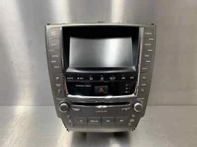 2009 LEXUS IS DISPLAY SCREEN SAT NAV CD PLAYER 86111-53300 86120-53630 - Image 1 of 4