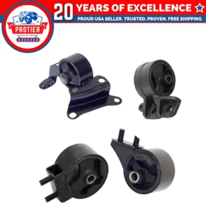 Motor & Trans Mount Set for 1997-1999 Mercury Tracer 2.0L for Manual Trans 4PCS - Picture 1 of 4