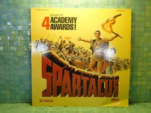 Spartacus Kirk Douglas Extended Play 2 Disc Set Laserdisc -EXTRA LDs SHIP FREE - Picture 1 of 2