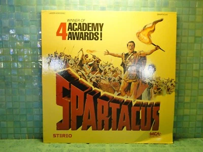 Spartacus Kirk Douglas Extended Play 2 Disc Set Laserdisc -EXTRA LDs SHIP FREE Foto 1 de 2