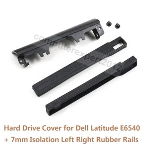 2.5 HDD Hard Drive Cover Caddy 7mm Isolation Rubber Rail for Dell Latitude E6540 - Picture 1 of 10