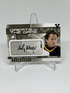 2010-11 ITG Between the Pipes GoalieGraphs Andy Moog Auto #A-AM2 - Bild 1 von 2