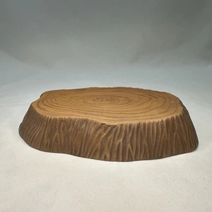 Vintage Tree Stump Display Stand Ceramic - Picture 1 of 10