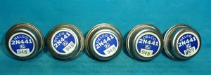 GM Delco 2N441 PNP Power Transistors 5pcs NOS - Picture 1 of 3