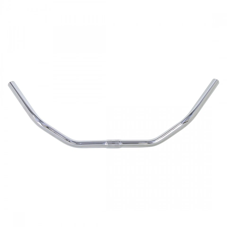 Wald 872 Cruiser Steel Handlebar: 24" Wide, 3" Rise, 1" Clamp, Chrome - Image 1 of 1