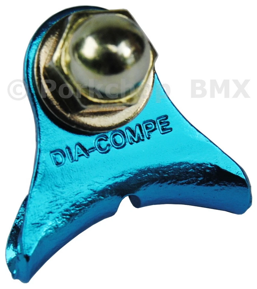 Colgador de cable de freno de bicicleta DIA-COMPE 1242 AZUL BRILLANTE Foto 1 de 1