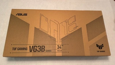 ASUS TUF Gaming 34" Ultra-wide Curved Monitor (VG34VQ3B) - 21:9 QHD (3440x1440) - Image 1 of 4