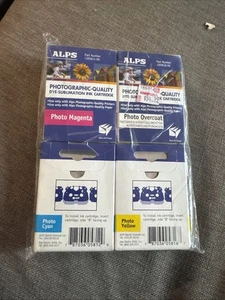 Alps MD Printer Ink Cartridge - Dye - Sub Photo 4 Pack 106059-00 Micro Dry Print - Picture 1 of 4