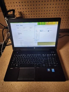 HP ZBook 15 Laptop i7-4800MQ 2,7GHz 32GB RAM 512GB SSD W11 Pro K2100M GPU - Bild 1 von 8